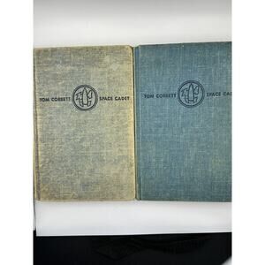 Carey Rockwell Tom Corbett Space Cadet Books Lot of 2 Hardcover 1952 1953